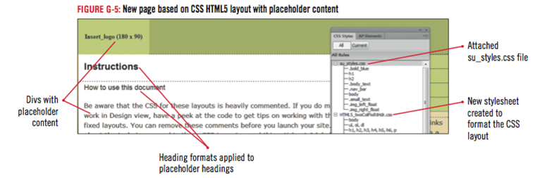 CSS layout
